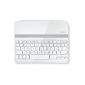 Logitech Ultrathin Magnetic Clip-On Keyboard Cover for iPad 4 / iPad 3 / iPad 2 (wireless Bluetooth keyboard and holder, German keyboard layout QWERTZ) white (accessory)