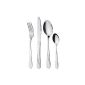 GRAEWE Table Cutlery Set 24 pieces - Housewife 18/0 stainless steel - nickel - imported from Germany (Kitchen)
