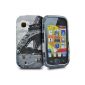 Accessory Master- 'paris tower with garden view' the design hard cover case for Samsung Galaxy Gio S5660 (Accessory)