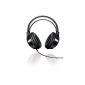 Philips SHP1900 Corded Stereo Headset for MP3 Player Black (Electronics)