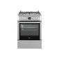 BEKO gas stove with electric oven 62320 DX