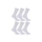 FLOSO - 100% cotton striped socks (set of 6 pairs) - Men (Clothing)