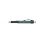 Faber-Castell 140700 - pens GRIP PLUS BALL, Mine: M, stem Colour: Green Metallic (Office supplies & stationery)