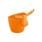 Koziol Rudolf, tea strainer, tea filter for the cup, decoration, Solid Orange, 3233020 (household goods)