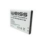 White WEB 454357VU original battery (950mAh) for Samsung Galaxy Y S5360 (Accessories)