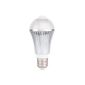 E27 LED Night Light Lamp Motion Sensor White 6W (household goods)