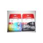 2 Original XL printer cartridges for Canon Pixma MX525 525 MX395 MX455 395 455 (XL Black / XL Color) Ink Cartridges (Office supplies & stationery)