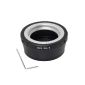 fits perfectly and can be set on aperture ring from the M42 lens