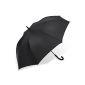 Umbrella, Plemo Classic Black Oversized umbrella umbrella umbrella (125 cm diameter) (garden products)