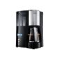 Melitta Optima Timer 100801 coffee filter machine - black / stainless steel (houseware)