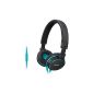 Sony MDR-ZX610APL Lifestyle headphones blue (Electronics)