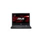 Asus G55VW-S1073H 39.2 cm (15.6-inch) notebook (Intel Core i7 3610QM, 2.3GHz, 8GB RAM, 750GB HDD, NVIDIA GTX 660M, Blu-ray, Win 8) (Personal Computers)