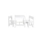 Pinolino - 202420 - Wooden Toys - Table and chairs Children 'Timo' - White (Toy)