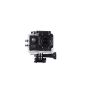 DBPOWER® SJ4000 Action Waterproof Camera, 12MP, 1080p HD, 2 batteries and accessories Free Kit (Black, SJ4000)