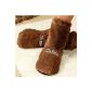 Hot Sox Booties - Chocolate M (36-40) - grains slippers - HotSox (Personal Care)