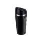 Emsa 507520 City Abs Black Brushed Stainless Steel Mug 0.36 L (Kitchen)