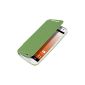 kwmobile® Flip Cover Protective Case for Motorola Moto G (2nd Gen) in Green (Wireless Phone Accessory)