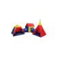 Global HomeStore holiday gift set, children's play tents Giant - 3 tents and 2 tunels - Inside and outside (Toy)