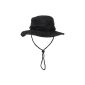 Max Fuchs US GI bush hat, chin strap, Rip Stop GI Boonie, night camo (Sports Apparel)