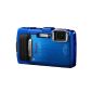 Olympus Stylus TG-830 Digital Camera 16 Mpix All Terrain Waterproof 10m GPS Blue (Electronics)