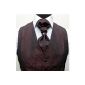 MUGA Wedding Chest Vest + Pouch + Plum available in sizes 44-72 (Clothing)