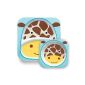 Skip * Hop Plate Kit + Bol Giraffe (Baby Care)