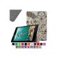 HTC Nexus 9 Protector Case - Fintie [SmartShell Series] Ultra Slim Lightweight Protective Carrying Case Cover with Stand Function and Auto Sleep / Wake function for HTC Nexus 9 (8.9 inch) tablet PC by Google, Map Design (Electronics)