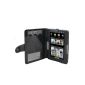 NAVITECH - Leather Flip Case Black bycast, ideal for protection and transport for the Archos 70B eReader 4GB 7 inch Android interface, Wifi, USB 2.0 (Electronics)
