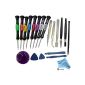 ACENIX® - Screwdriver Repair Kit Tools 19 in 1 For iPhone 3,3GS, 4,4S, 5,5S, 5C iPad iPod iTouch PSP NDS 1,2,3,4 & HTC, Ssmung Galaxy S2, S3, S4, S5 Nokia, New Sucker Stand with Spugder Naylon for Change / Extraction Screen (Electronics)