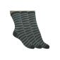 Loonysocks, 3 pairs of our best soft wool socks Merino Ascona.  Gray and light gray socks for women.  (Clothing)