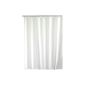 WENKO 19104100 curtain Uni White - waterproof, easy to clean, plastic - PEVA, White (Kitchen)