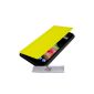 Case Cover Yellow ExtraSlim Wiko Rainbow and Rainbow 4G + PEN and 3 AVAILABLE FILMS (Electronics)