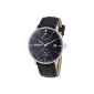 Junkers men's wristwatch XL Bauhaus automatic analog automatic leather 60602 (clock)
