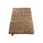 Gözze shaggy carpet in a metallic finish, high pile, cream, 50 x 70 cm, 1012-10-7 (household goods)