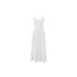 Roman Originals - Female Long Ruffled Cotton Dress - Sizes 38-50 - White (Clothing)