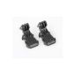 JMT 2 Pcs J-Hook Buckle Vertical Surface Mount Adapter for GoPro HD Hero 2 March Chest Strap (Grey) (Electronics)