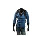 Xcoser Assassins Creed AC3 A02 Desmond Miles New Costume Hoodie Jacket Cosplay Blue color Size M (Textiles)