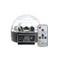 (RAPID GLOBAL) Disco DJ Lighting Effect LED Disco Ball light DMX512 RGB projector with remote control