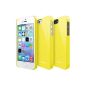 Ringke SLIM Apple iPhone 5 / 5S Shell Case (LF Yellow yellow) SUPER SLIM + LF + COATED PERFECT FIT Premium Hard Shell Case Cover Holster Cases Cover for iPhone 5 / 5s (Eco Package) (Electronics)
