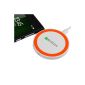 EiioX wireless charger charging pad QI black for Nexus 4 Nokia Lumia 920 Galaxy S3 S4 Note 2 3 (Electronics)