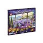 Schipper 609260604 - Paint by Numbers - lavender fields (Triptych) 50x80cm (Toys)