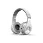 Bluedio HT (Shooting Brake) wireless Bluetooth 4.1 Stereo Headset Headphone (White) (Electronics)