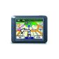 Garmin Nuvi 255T navigation system (8.9 cm (3.5 inch) touchscreen, Europe, TMC, photo navigation, ecoRoute MicroSD card slot) Silver (Electronics)