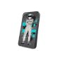 iphone 4 4S Funky The Stig Design Cover Case Back Cover metal and plastic Delete Frame (Electronics)