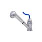 Kirchhoff 10892 Sink faucet with hand shower low pressure chrome / blue