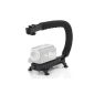 Pellor tripod handle grip for DV Camcorder DSLR Camera Canon Panasonic C Shape Video Stabilizer Handle Grip Mount (Electronics)