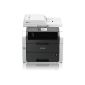 Brother MFC-9332CDW Compact 4-in-1 multifunction device (duplex color laser printer, copier, fax, scanner, 2400x600dpi, USB 2.0, Wi-Fi) white / dark gray (Personal Computers)