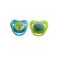 Vulli - 456006-2 Anatomical Latex Pacifier - 0-6 months with Button Phosphorescent (Baby Care)