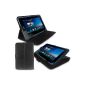 Cover / bag of LuvTab with stand function, black, for 7-inch tablet - Acer Iconia B1, LENOVO IdeaTab A2107, Yarvik GoTab, Disgo Busbi