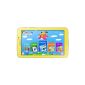 Samsung Galaxy Tab 3 17.7 cm (7 inches) Kids Tablet (Marvell PXA 986 (ARM-based), 1GB RAM, 3.2 megapixel camera, WiFi, Android 4.1) greenish-yellow (Personal Computers)